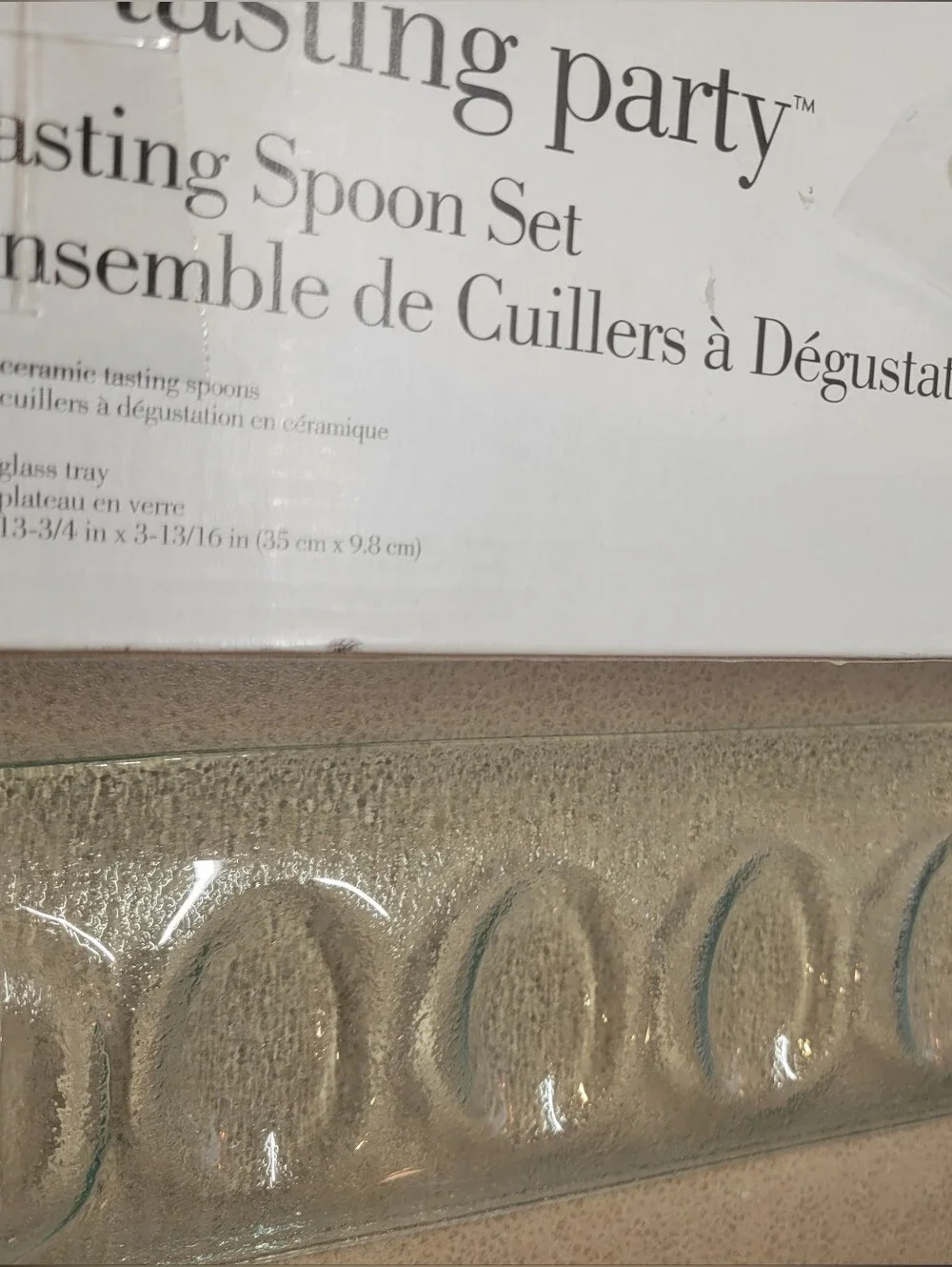 Pier 1 Tasting Spoon Set - White